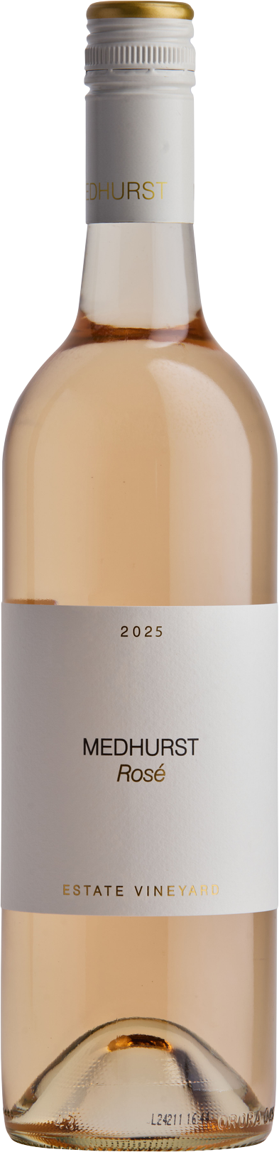 Medhurst Estate Vineyard Rose 2025 bottle Yarra Valley